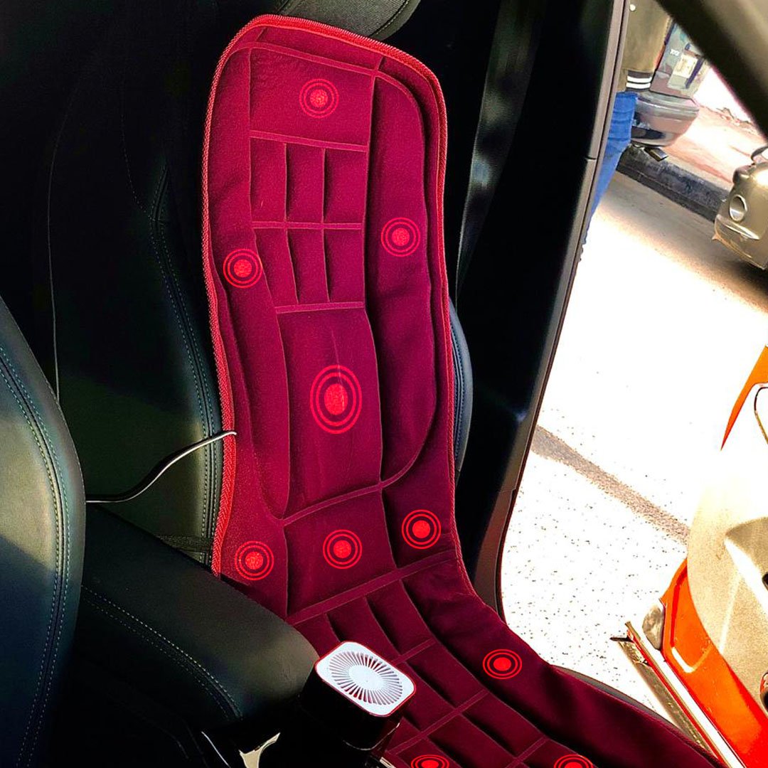 Coussin Massage et Vibration du dos complet Voiture - JUMIASTOCK