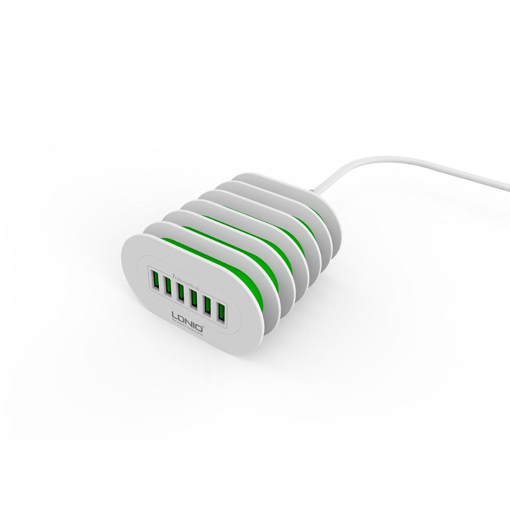 LDNIO A6702 6 USB Multi Ports Station De Recharge Intelligent Adaptive - JUMIASTOCK