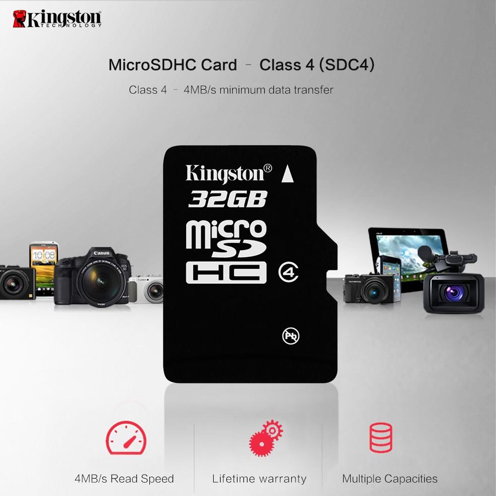 Carte Mémoire 32GB Class 4 Kingston SDC4/32GB - JUMIASTOCK